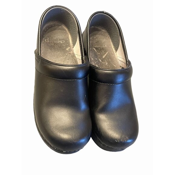 Dansko Professional Black Slip-On Clogs for Women sz 6 (36) - Rocker Sole and Ar - Picture 9 of 10